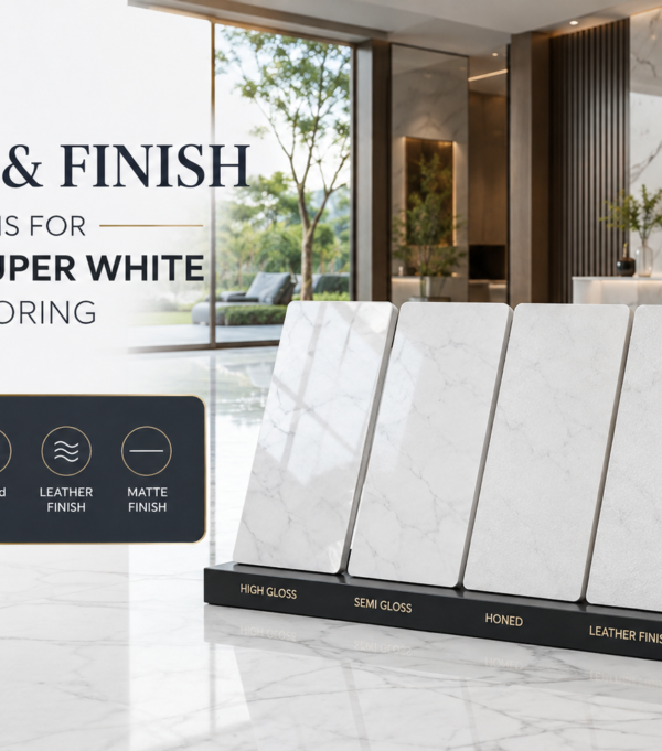 Best Polish and Finish Options for Vietnam Super White Marble Flooring