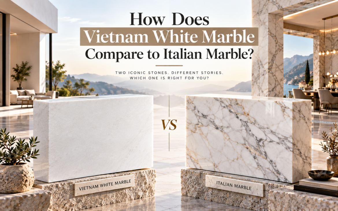 How Does Vietnam White Marble Compare to Italian Marble?