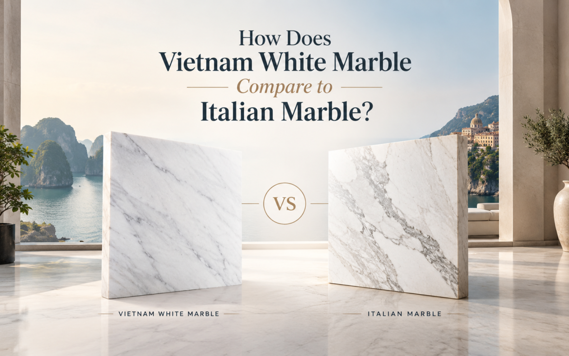 How Does Vietnam White Marble Compare to Italian Marble?